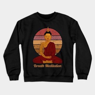 Breath Meditation Crewneck Sweatshirt